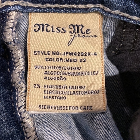 Womens Miss Me Boot Jeans in Size 27 [EXCELLENT] - Picture 7 of 8